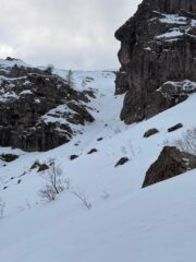 Ecco il nostro Canale delle Forbesette o Val Caldera