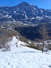 Dorsale verso gli ometti