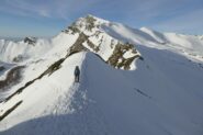 Dalla vetta del Rondinaio Lombardo verso il Rondinaio.