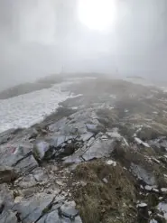 Ultimo tratto roccioso prima della vetta
