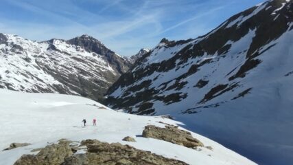 In uscita verso il colle