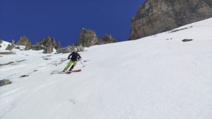Ottima primaverile sul lungo scivolo