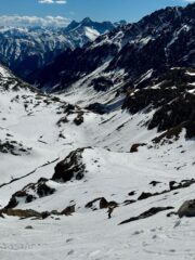 Dal colle di Vallanta verso il rifugio