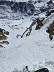 Il secondo nevaio da sopra