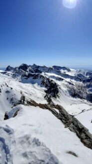 Uno sguardo verso Cristalliera e Rocciavrė