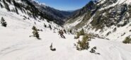 Neve che rimane top fino al fondovalle Gordolasque