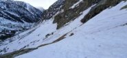 Sui ripidi pendii sotto il caire de l'Escandail