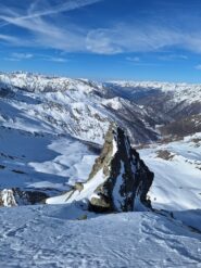 In discesa verso il passo del cavallo
