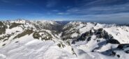 Dalla cima verso l'Italia e la valle Gesso