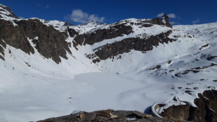 uno sguardo verso il lago Agnel