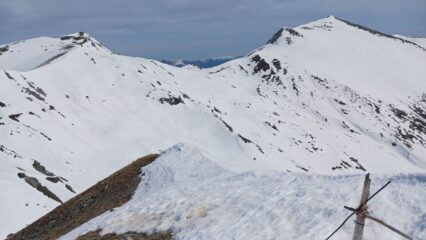 Punta Sibolet, Tempesta e monte Tibert in un solo scatto