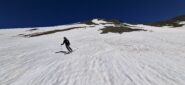Discesa sotto l'anticima quota 2934