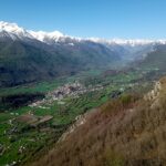 vista sulla piana di Demonte