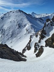Dal canale vista su Frappier e Viso