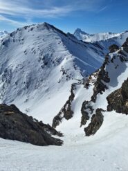 Dal canale vista su Frappier e Viso
