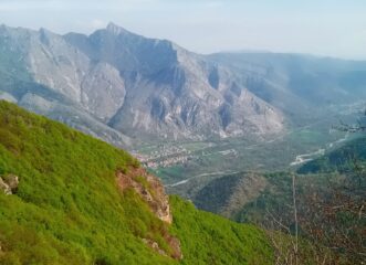 dal M.Corno vista su Valdieri 