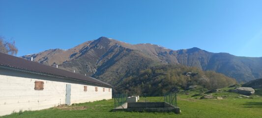 Alpe Cialma, 1500m, in una posizione straordinaria 
