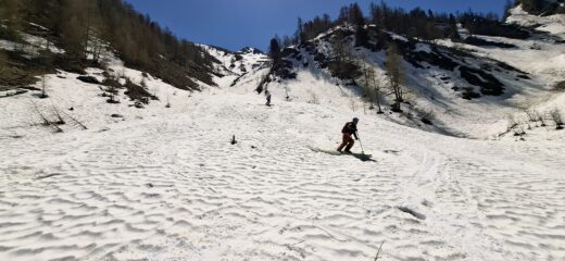 canale dell’Eitrangoulou in ottime condizioni fino in fondo