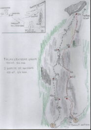 Topo del pilier e accesso