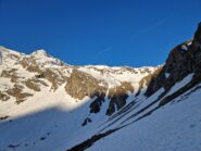 Traverso per raggiungere il rifugio Ballotta
