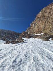 Verso la fascia rocciosa