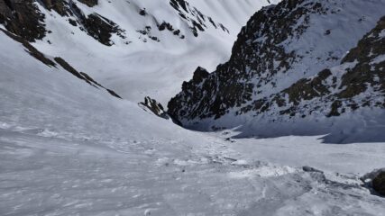 Il canale dalla pala finale