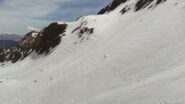 Neve appena ammorbidita dal sole nei Dossi