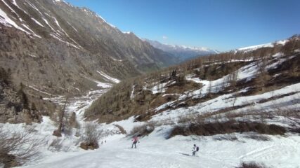 Canale dell'Eitrangoulou provvidenziale x il rientro