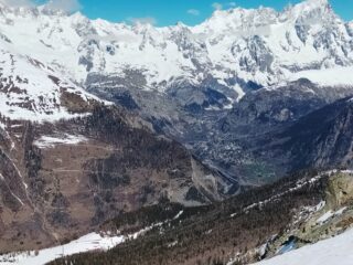 panorama u Courmayeur