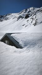 pendio est visto dal rifugio Arbolle 
