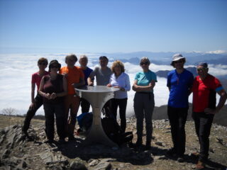 gruppo in cima