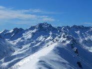 La cresta della Garbella verso Sud