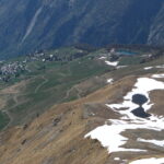 Dalla vetta-Chamois e il Lago di Lod