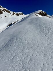 Sul dosso centrale verso la Punta