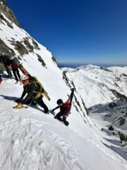 L'uscita molto verticale 