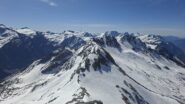 Dalla cima verso sud