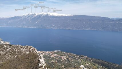  Panorama sul M.Baldo ,domani saremo la,dall'altra sponda.