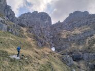  Dopo circa h.2.30 siamo in vista del Canalone Bobbio. 