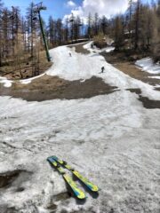 Fine sciata al ponte