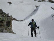 Discesa su neve