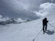 Allalinhorn completamente in ghiaccio