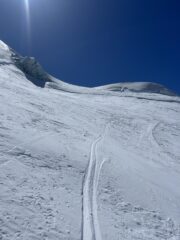 Ultimo sforzo per guadagnare la sella!