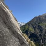 la vista della val torrone sullo sfondo