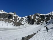Traverso alto e canale in vista - conviene stare nel vallone
