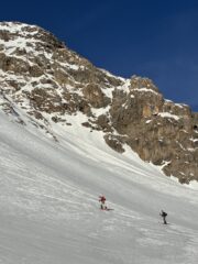Lasa e Edo verso il conoide 