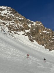 Lasa e Edo verso il conoide 