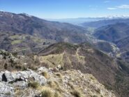 Bassa valle dalla croce