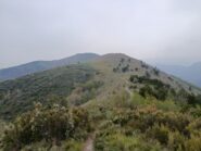 Percorso di salita su cresta.