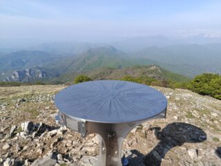 La Rocca Barbena (m.1142) dal Monte Carmo 