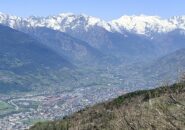 Bella vista su Aosta